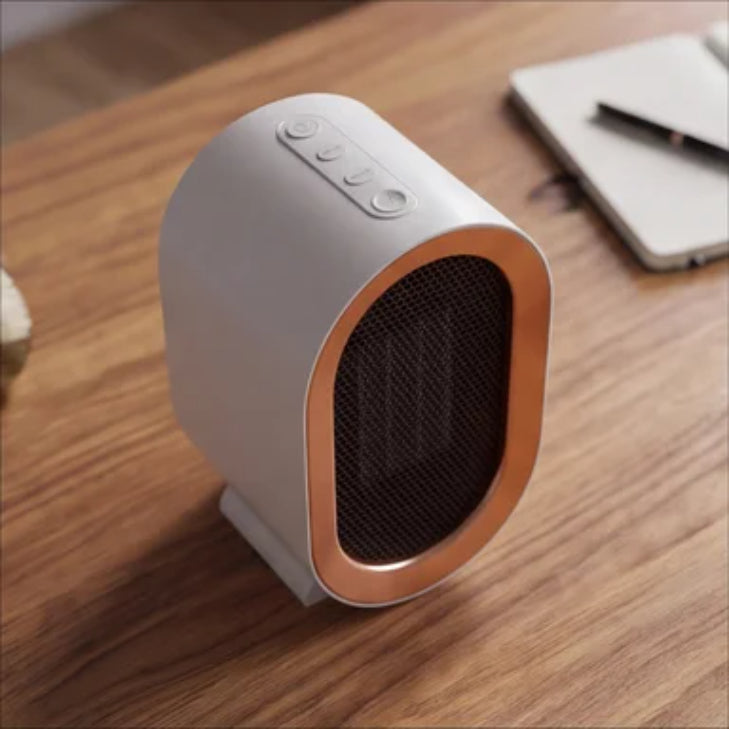 Portable Ceramic Space Heater with Automatic Thermostat & Safety Switch