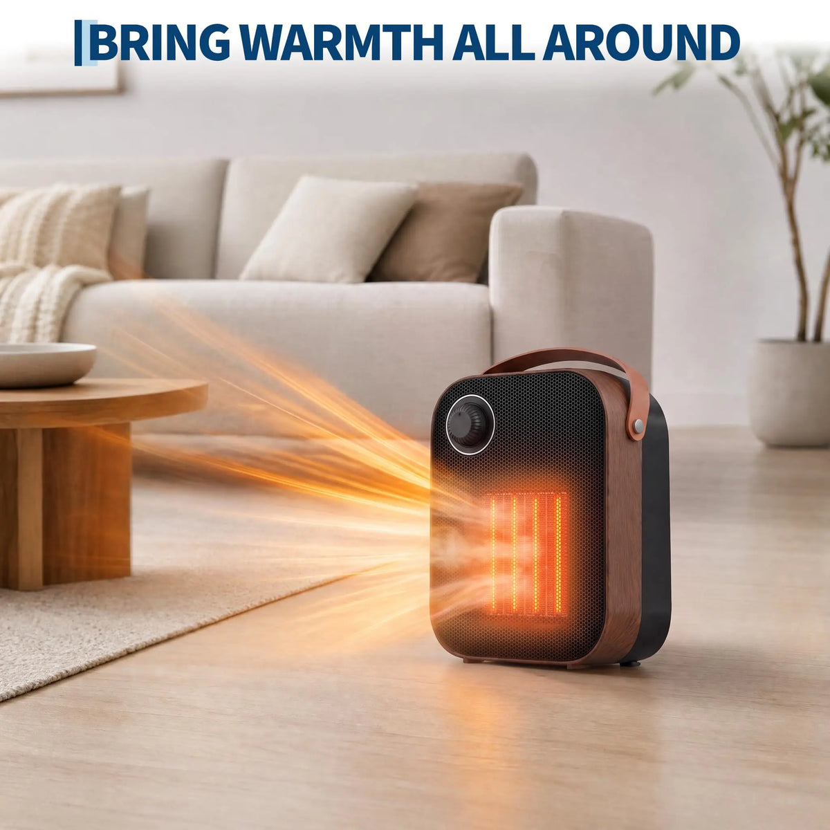 Portable Ceramic Space Heater with Fan